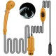 Dus Portabil AUTO pentru Camping cu Pompa de Apa  alimentare 12V + accesorii