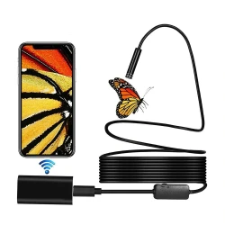 Endoscop WIRELESS cablu 3 metri Camera waterproof  Universala Slim pentru Inspectie Auto  conectare MicroUsb