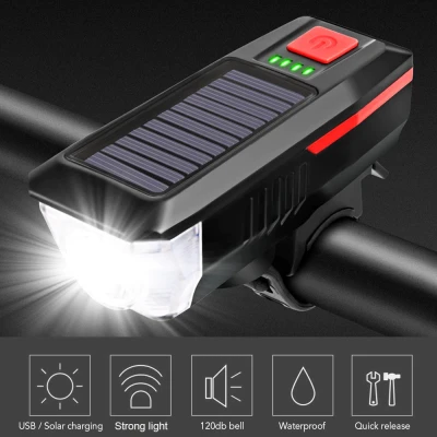 Far pentru Bicicleta  LY-17 cu Incarcare Solara