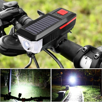Far pentru Bicicleta  LY-17 cu Incarcare Solara