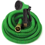 Furtun extensibil pentru gradina SUPER HOSE  50 FT = 15 m VERDE