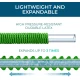 Furtun extensibil pentru gradina SUPER HOSE 75 FT = 22.5m VERDE