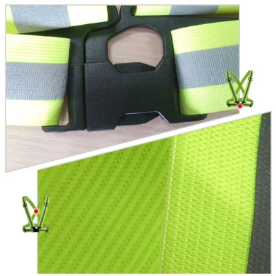 Ham REFLECTORIZANT Reglabil Elastic Universal Verde