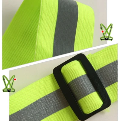 Ham REFLECTORIZANT Reglabil Elastic Universal Verde