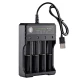 Incarcator MS-5D84A4 Acumulatori 4.2V Li-Ion 18650 cu 4 Porturi la USB AX