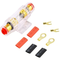 Kit 2 Cabluri AUDIO pentru Subwoofer cu Sigurante Putere maxima 1000W