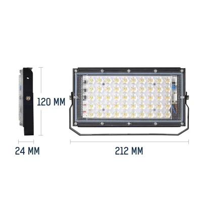 Lampa Led 12v 50W 50 SMD de Lucru Clesti CaiCai Proiector Auto