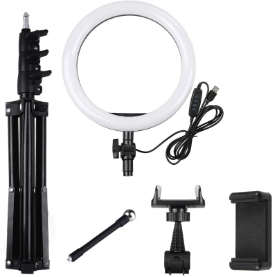UB Lampa Ring Light LED 10" Circulara cu Lumina rece / naturala / calda