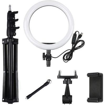 UB Lampa Ring Light LED 12" Circulara cu Lumina rece / naturala / calda XL