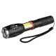 Lanternă din metal tactic TagLight Elite cu led Cree q5, zoom reglabil, Led lateral,  5 moduri de lumină