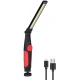 Lanterna mecanicului cu rotire 360 grade baza magnetica intensitate reglabila si incarcare usb RT55