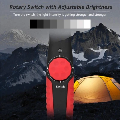 Lanterna mecanicului cu rotire 360 grade baza magnetica intensitate reglabila si incarcare usb RT55