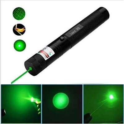 Laser Verde LED 303 Puternic cu RAZA 1KM 2 capete XL
