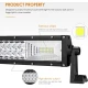 LED Bar Auto 130 CM Drept 675W leduri pe 3 randuri 12V-24V 49140 Lumeni