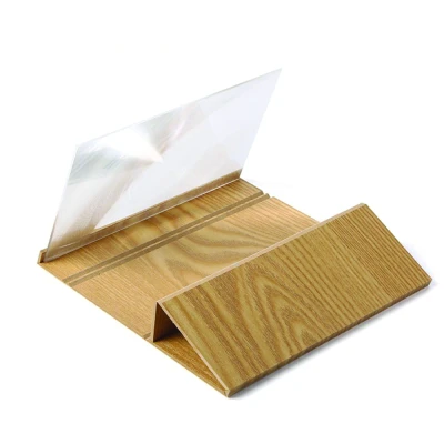 Lupa cu efect 3D model LEMN Mdf pentru telefoane mobile