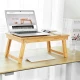 Masa pliabila din BAMBUS pentru laptop cu design Ergonomic