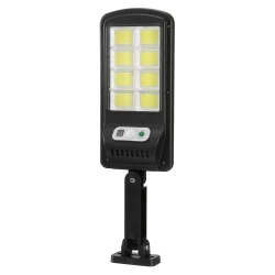 Mini Proiector 160 LED COB 8 CASSETE cu panou solar senzor de miscare si lumini