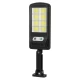 Mini Proiector 160 LED COB 8 CASSETE cu panou solar senzor de miscare si lumini