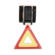 Mini Stop LED Bicicleta Semnalizare TRIUNGI Incarcare USB
