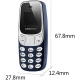Mini Telefon BM-10  Dual Sim Radio Fm Bluetooth