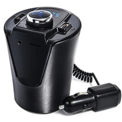 Modulator Bluetooth Auto ElektroStator BX6, FM, 2 x USB, Negru