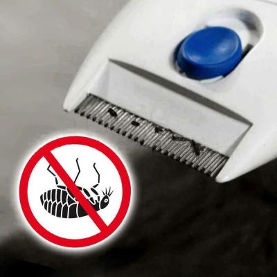 Pieptene electric impotriva puricilor Ultrasonic Flea Doctor
