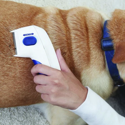 Pieptene electric impotriva puricilor Ultrasonic Flea Doctor