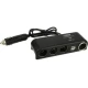 Priza auto 1525 Olesson 12V/24V cu 6 intrari 120W negru