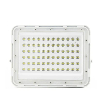 Proiector ALB Solar cu telecomanda 400W 75 LED cu LUPA