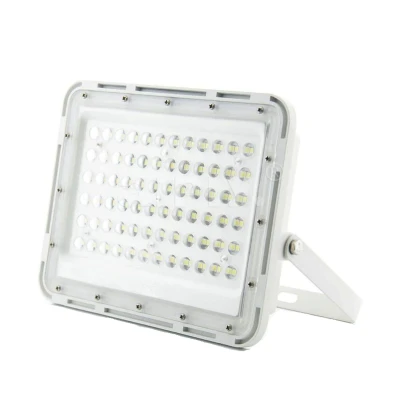 Proiector ALB Solar cu telecomanda 400W 75 LED cu LUPA