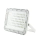 Proiector ALB Solar cu telecomanda 400W 75 LED cu LUPA