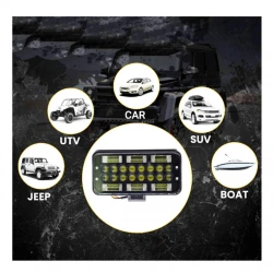 Proiector LED Auto Offroad 198W 2 Faze