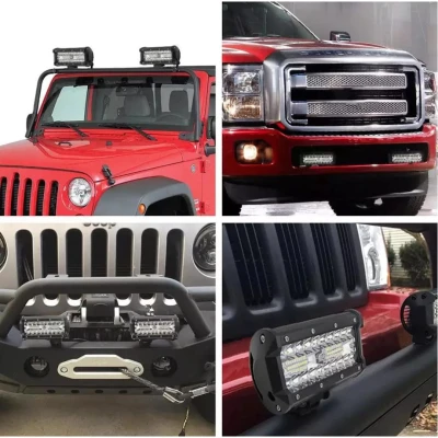 Proiector LED Bar 120W Offroad 16 cm 9600 Lumeni