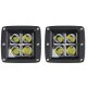 Proiector Offroad CREED, LED, 16W, 4LED, Patrat