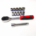 RIB-Set 12 Piese Cheie cu Clichet 1/2" Capete Chei Tubulare 10-22mm