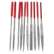 Set 10 Pile Diamantate 140x3mm