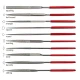 Set 10 Pile Diamantate 140x3mm