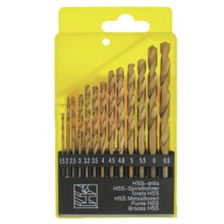 Set 13 Burghie 1.5 - 6.5 mm AURII HSS  Metal
