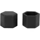 Set 20 capace prezoane 17" NEGRE din Silicon pentru jante