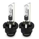 Set 2 becuri Xenon D2R White auto pentru far suport plastic 35W 6000K