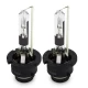 Set 2 becuri Xenon D2R White auto pentru far suport plastic 35W 6000K