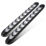 Set 2 Benzi LED SAGEATA DRL 25 cm - 12 module