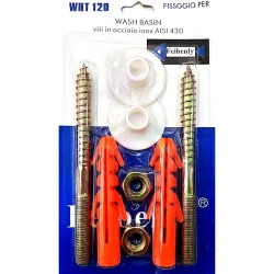 Set 2 Dibluri cu Prezoane pentru Montare Bazin  Lavoar  Boiler 