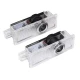 Set 2 Holograme LED cu LOGO AUDI pentru Portiere