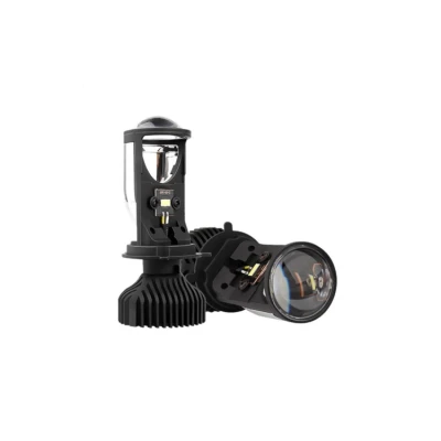 Set 2 Lampi H4 Led Y6 cu doua faze putere 90W temperatura 5500K