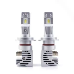 Set 2 Lampi LED auto M3 H7 putere 55W putere 6000K 12000 lm