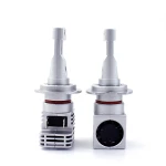Set 2 Lampi LED auto M3 H7 putere 55W putere 6000K 12000 lm