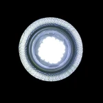 Set 2 Proiectoare 89 mm Angel Eyes cu LED DRL Lumina Alba 