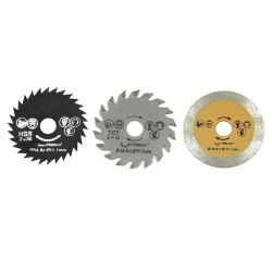 SET 3 Disc Lemn sau plastic  cu Tija 6mm