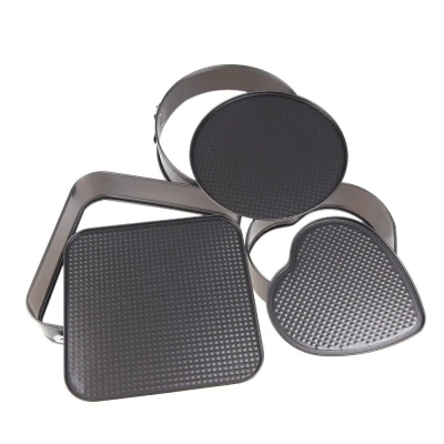 Set 3 tavi cu FORME de prajituri si tort dimensiuni diferite fund detasabil